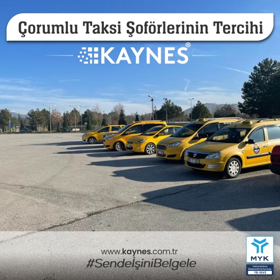 Çorumlu Servis Şoförleri ve Taksi Şoförlerinin Tercihi Kaynes Oldu! Kapak Görseli